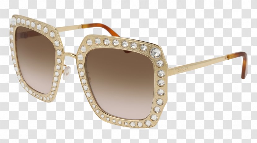 Sunglasses Gucci Fashion Gold Grey - Vision Care Transparent PNG