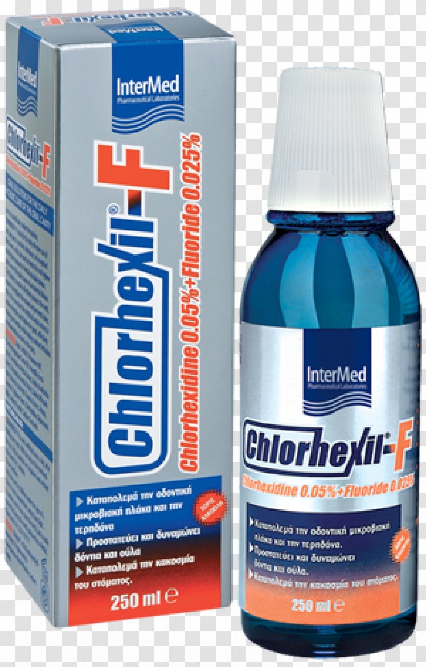 Mouthwash Toothpaste Listerine Gingivitis Chlorhexidine - Dentistry Transparent PNG