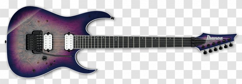 Ibanez S Series Iron Label SIX6FDFM RG Electric Guitar Seven-string - Musical Instrument - Vibrato Systems For Transparent PNG