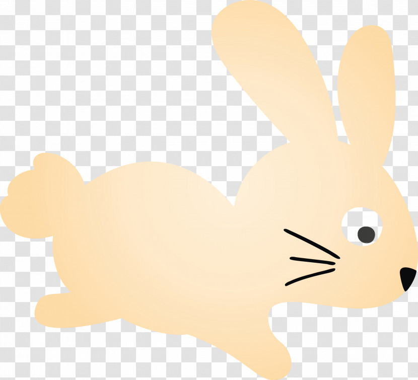 Rabbit Rabbits And Hares Cartoon Hare Animal Figure Transparent PNG
