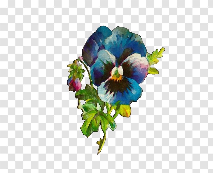 Flower Plant Violet Pansy Petal - Wildflower Bouquet Transparent PNG