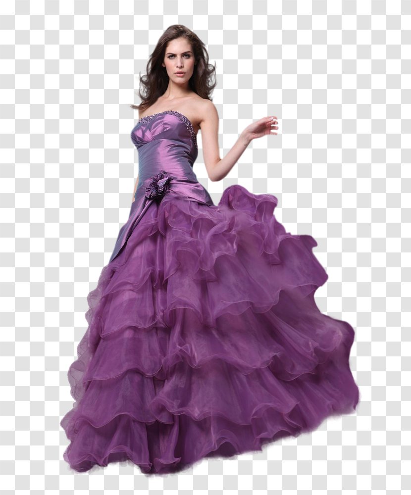 Party Dress Quinceañera Prom - Frame Transparent PNG