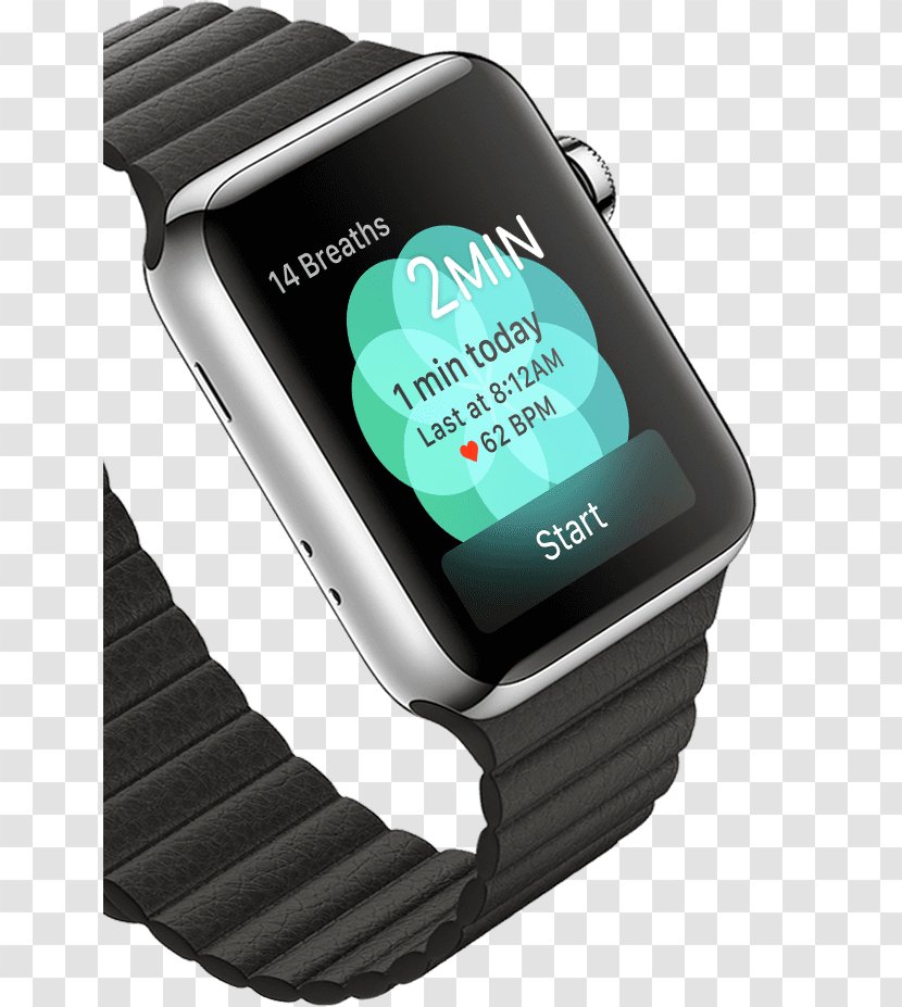 Apple Watch Series 3 2 Nike+ - Strap - Breath Relax Transparent PNG