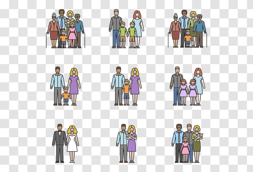 Color Family Figure Flag - Outerwear - Fictional Character Transparent PNG