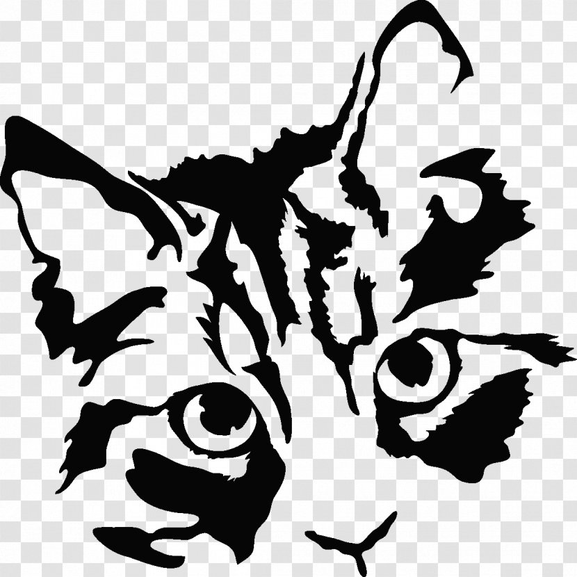 Cat Sticker Drawing Clip Art - Photography Transparent PNG