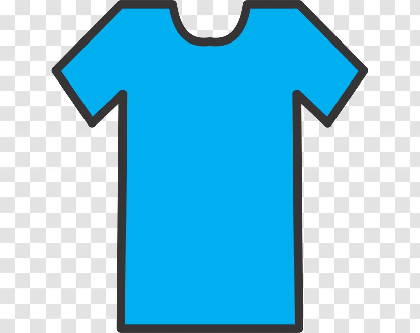 T-shirt Achselshirt Clip Art - Collar - T Shirt Outline Transparent PNG