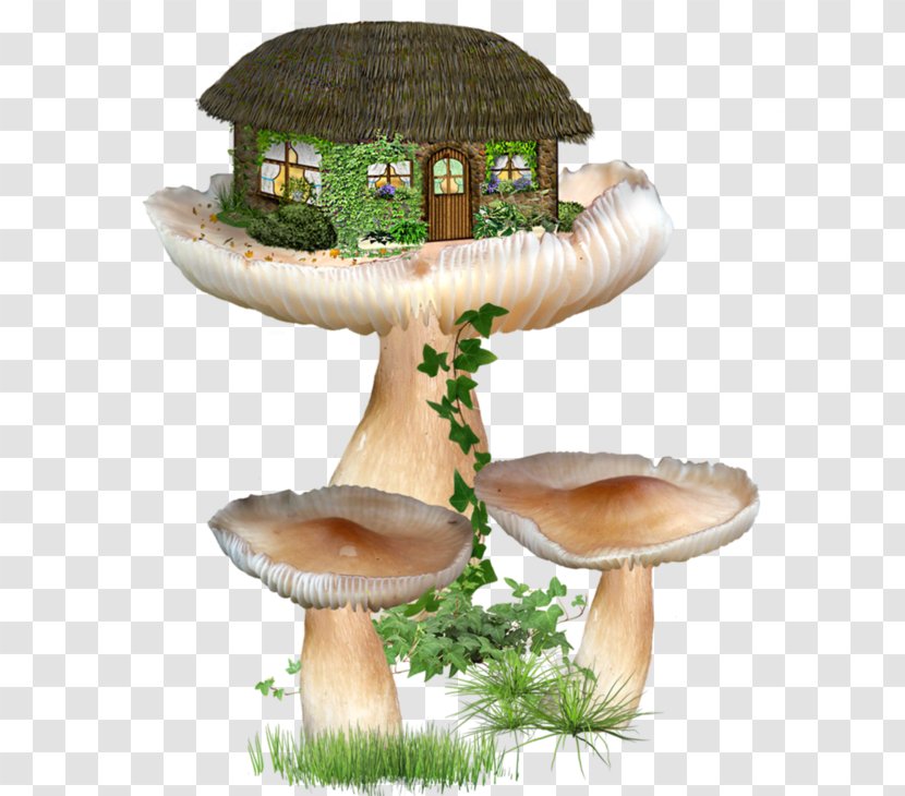 Fairy Tale House Clip Art - Fantasy - Mushroom Transparent PNG