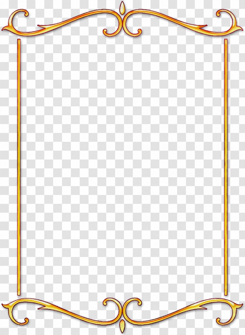 Picture Frame - Watercolor - Rectangle Transparent PNG