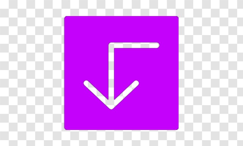 Angle - Magenta - Purple Rectangle Arrows Transparent PNG