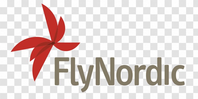 FlyNordic Logo Transwede Airways McDonnell Douglas MD-80 Sweden - Mcdonnell Md80 - Scandinavian Airlines Transparent PNG