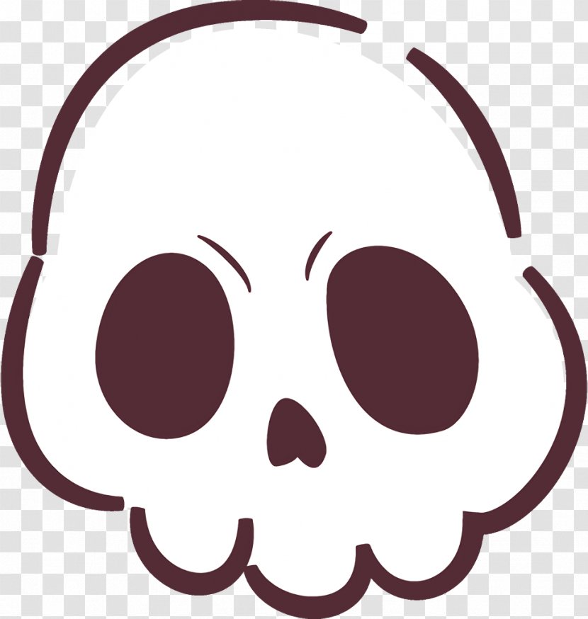 Skull Halloween - Smile Nose Transparent PNG
