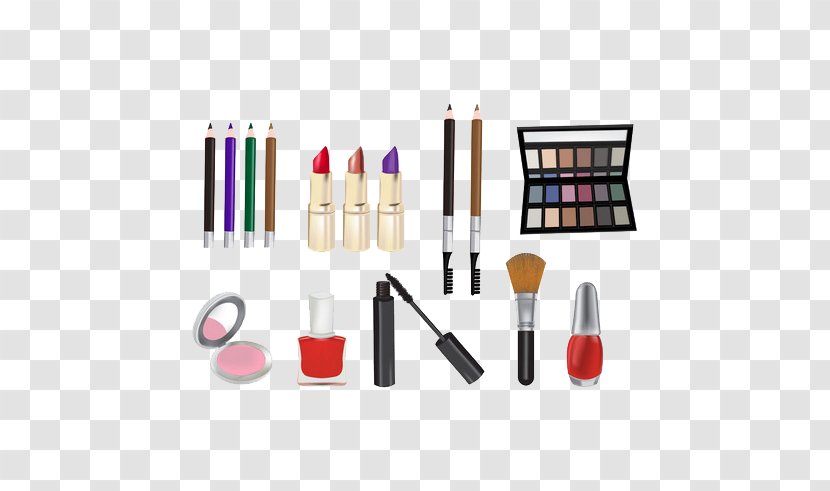 Cosmetics Makeup Brush Eye Shadow Illustration - Liner - Women Daily Transparent PNG