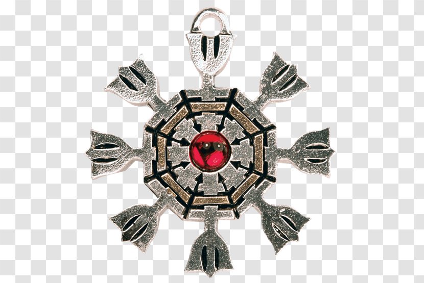 Talisman Viking Necklace Charms & Pendants Seal Of Solomon - Helm Awe Transparent PNG