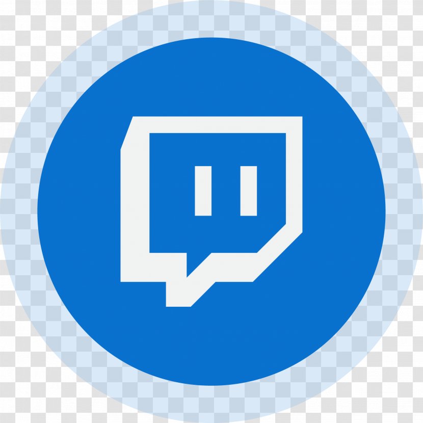 Twitch.tv Streaming Media Mobile App Live - Electric Blue - TWITCH EMOTES Transparent PNG