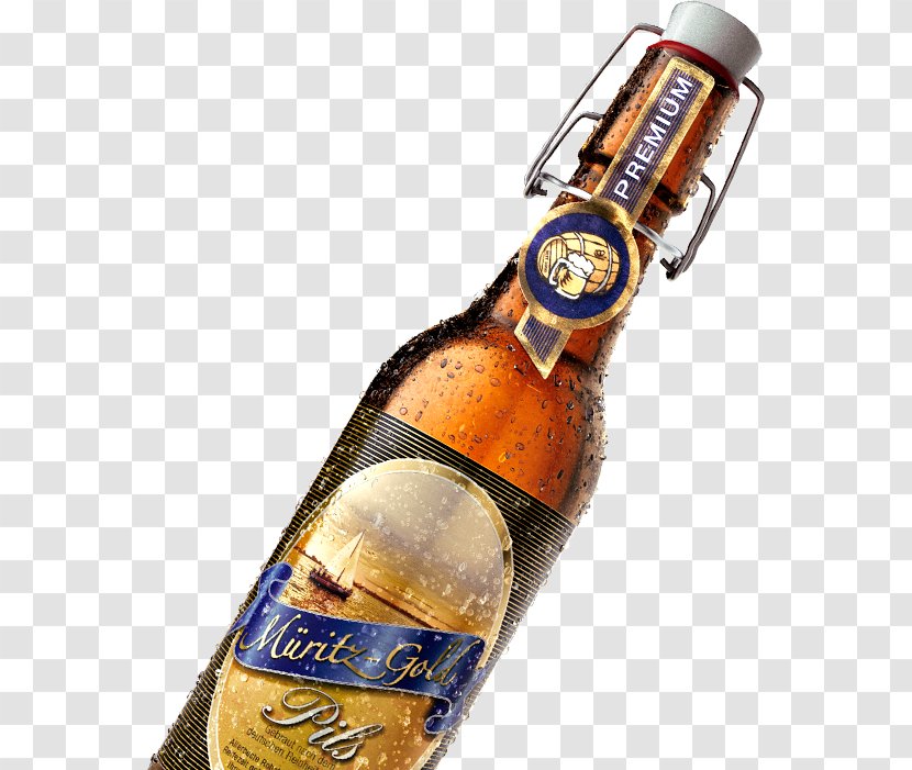 Beer Bottle Müritz-Getränke K. Frankenberg Pilsner - Drink Transparent PNG