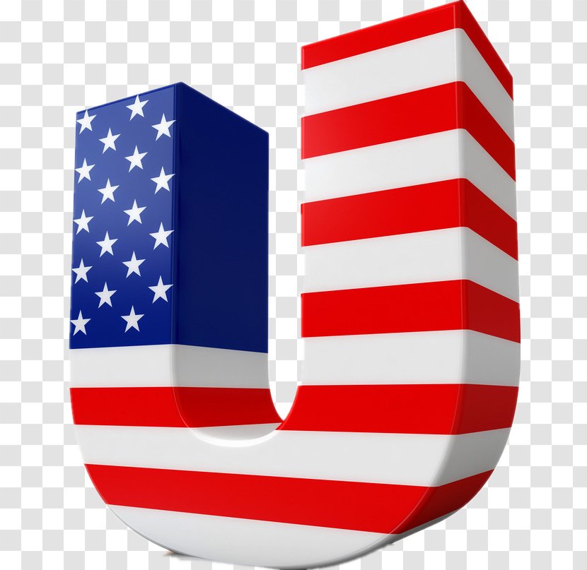 Flag Of The United States Letter Independence Day National - Information - American Transparent PNG