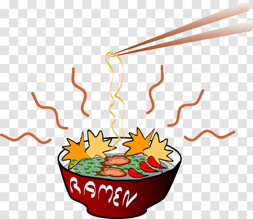 Ramen Japanese Cuisine Instant Noodle Yakisoba Clip Art Transparent PNG