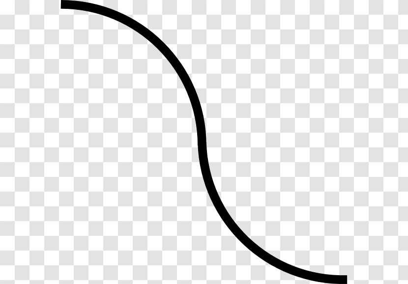 Line Art Curve Clip - Number Transparent PNG