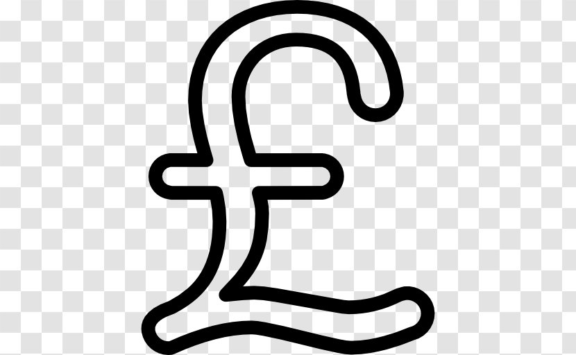 Pound Sign Sterling Coin Currency Symbol - Area Transparent PNG