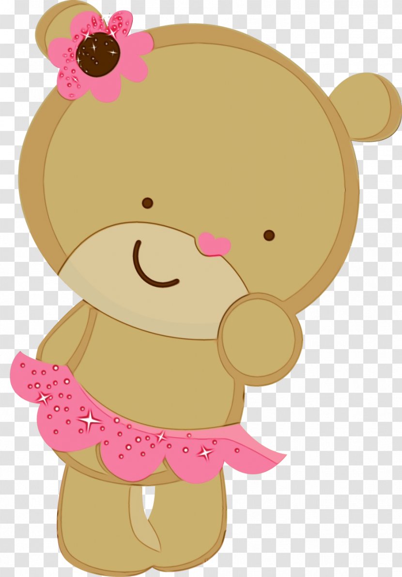 Teddy Bear - Pink Transparent PNG
