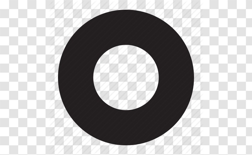 Brand Circle Black Font - Recording Icon Symbol Transparent PNG