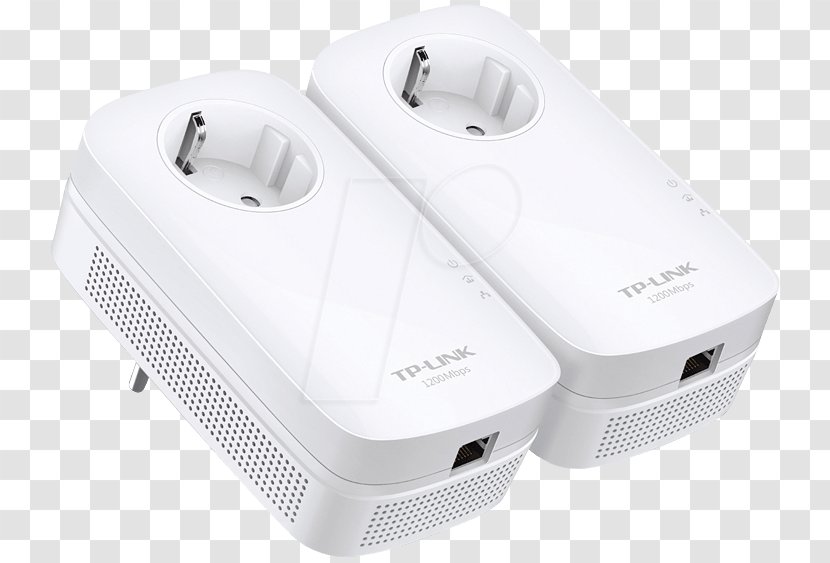 Power-line Communication TP-Link HomePlug Devolo Adapter - Multimedia - Powerline Transparent PNG