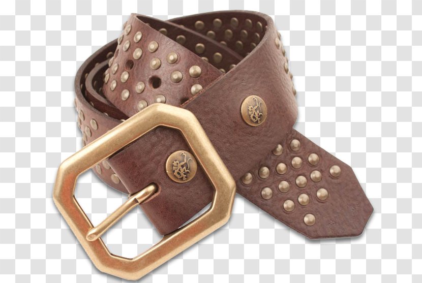 Belt Buckles Leather Strap - Antique - Brass Transparent PNG