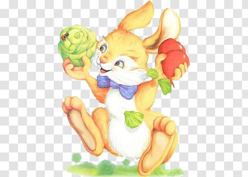 Easter Bunny Cartoon Finger Stuffed Animals & Cuddly Toys - Toy - Programming Transparent PNG