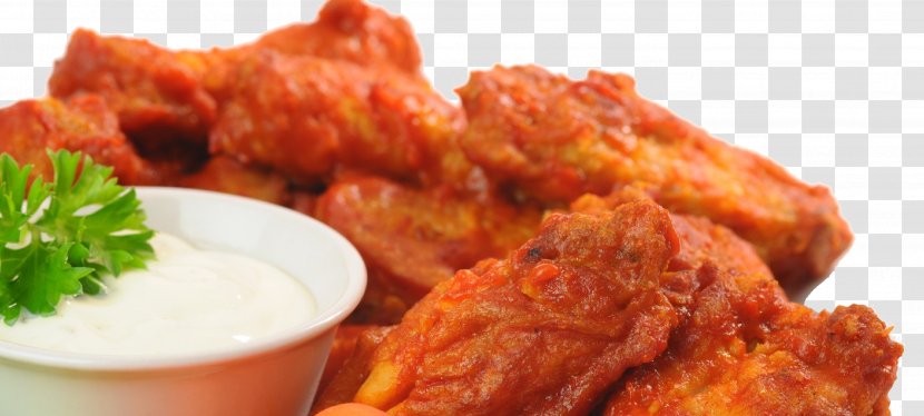 Buffalo Wing Chicken Fingers Pizza Take-out - Fried Transparent PNG
