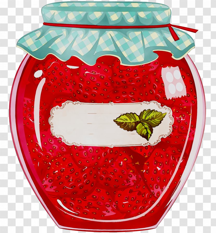 Strawberry Jam Fruit Food Preservation - Red Transparent PNG