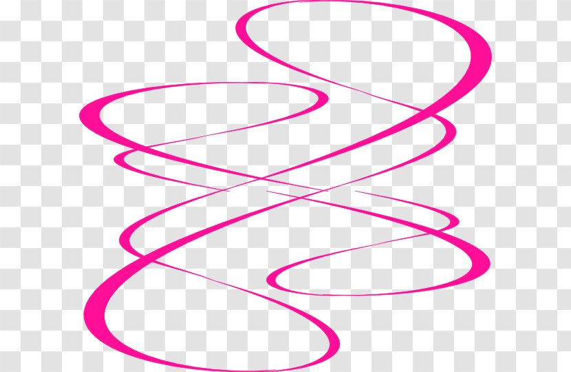 Curve Clip Art - Point - Pink Transparent PNG