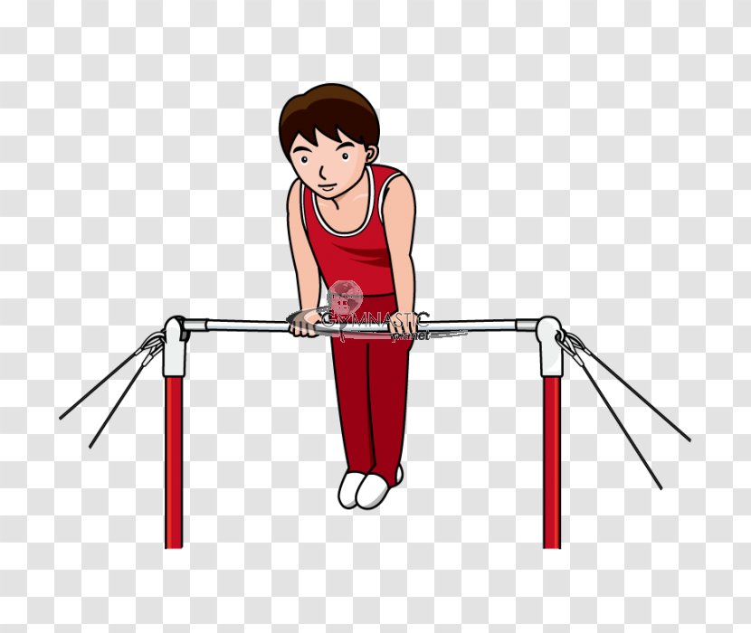 Artistic Gymnastics Uneven Bars Horizontal Bar Clip Art - Cartoon - Nightclubs Ad Transparent PNG