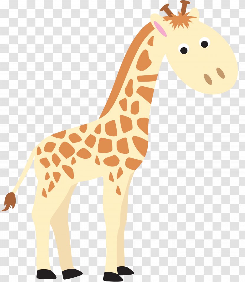 Towel Lion Sticker - Giraffe Transparent PNG