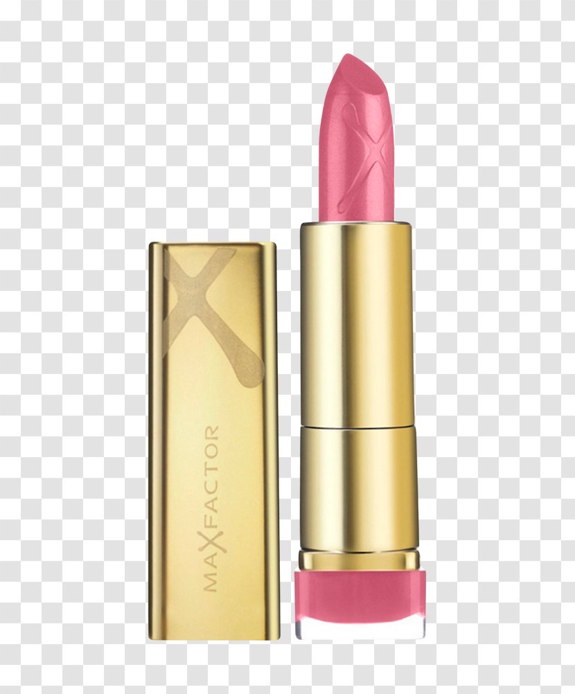 Max Factor Colour Elixir Gloss Lipstick Cosmetics Rose Transparent PNG