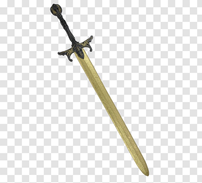 Knightly Sword Chisel Handle Blade - Live Action Roleplaying Game Transparent PNG