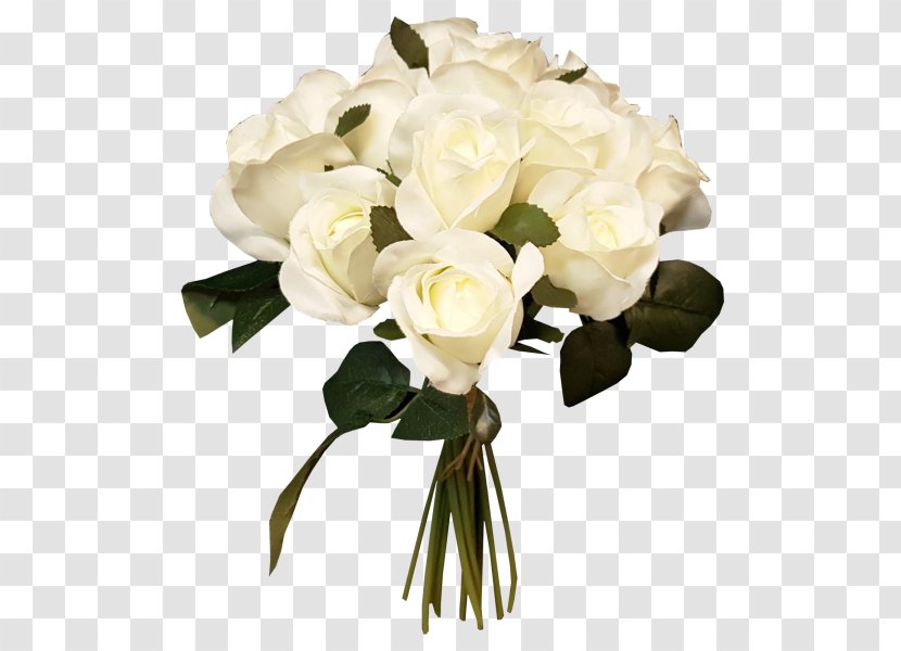 Garden Roses Flower Bouquet Cut Flowers Floral Design - Rose Order - White Bridal Transparent PNG