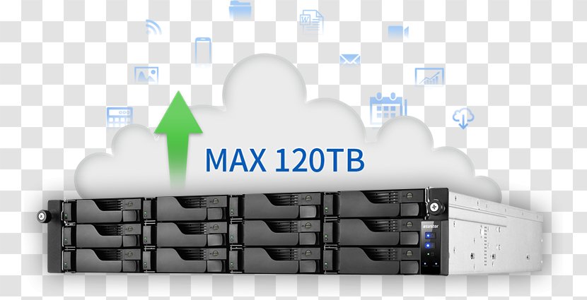 Intel ASUSTOR Inc. Network Storage Systems AS6212RD - Computer Data - Cloud Transparent PNG