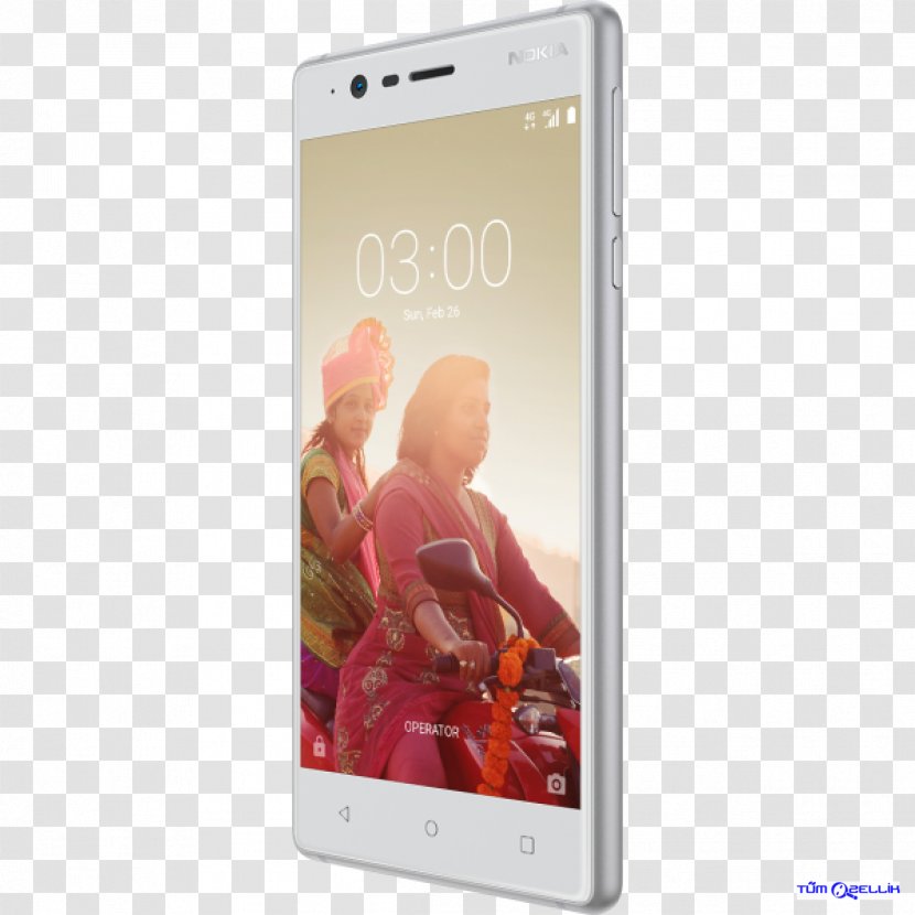 Nokia 3 Smartphone 諾基亞 6 - Telephone Transparent PNG