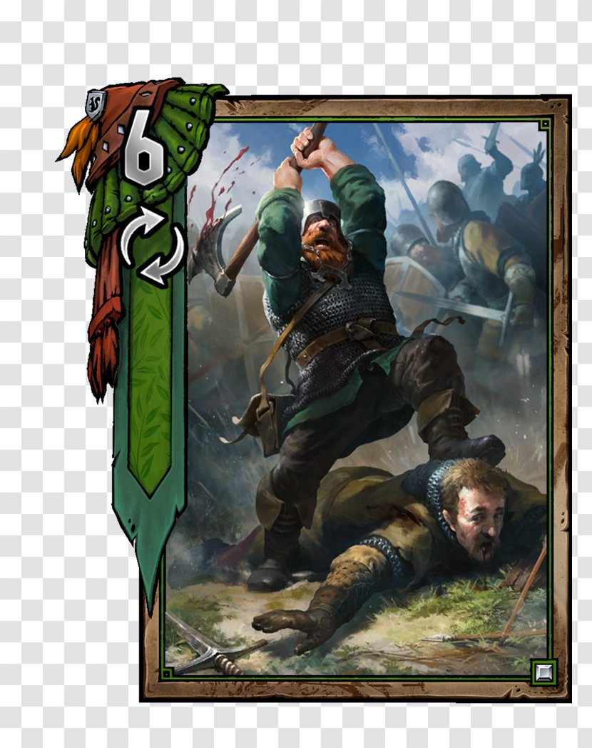 Gwent: The Witcher Card Game Skirmisher Infantry Dwarf Army - Regiment Transparent PNG