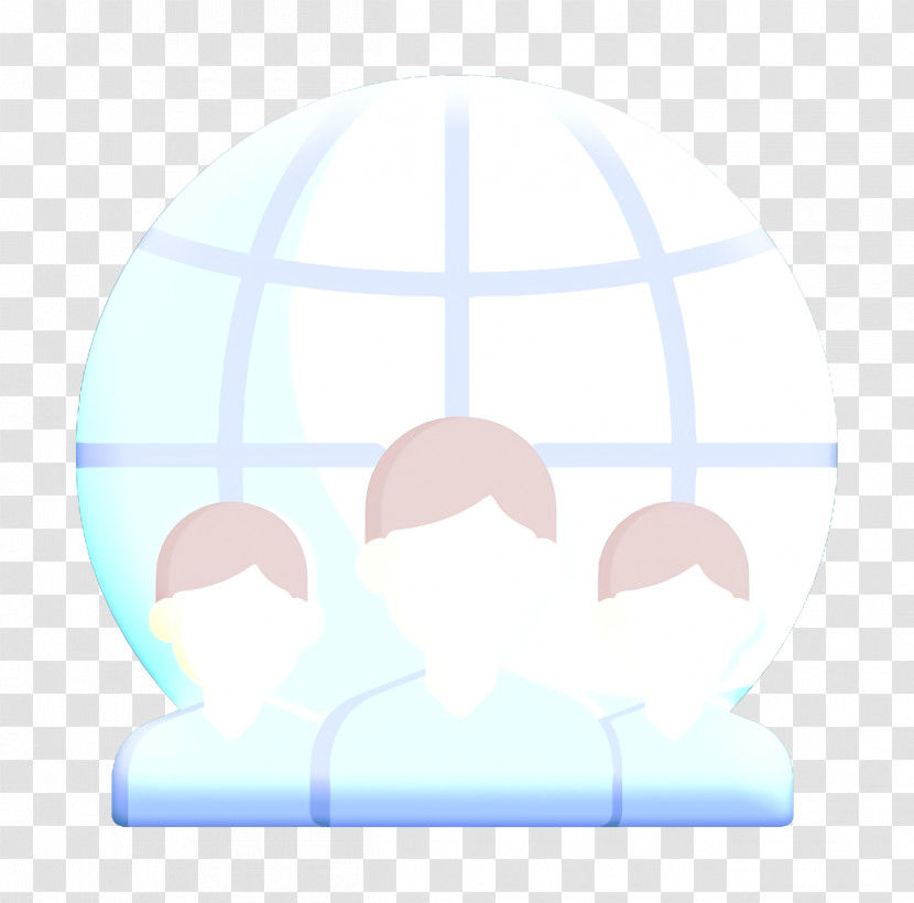 Business And Office Icon Global Icon Team Icon Transparent PNG