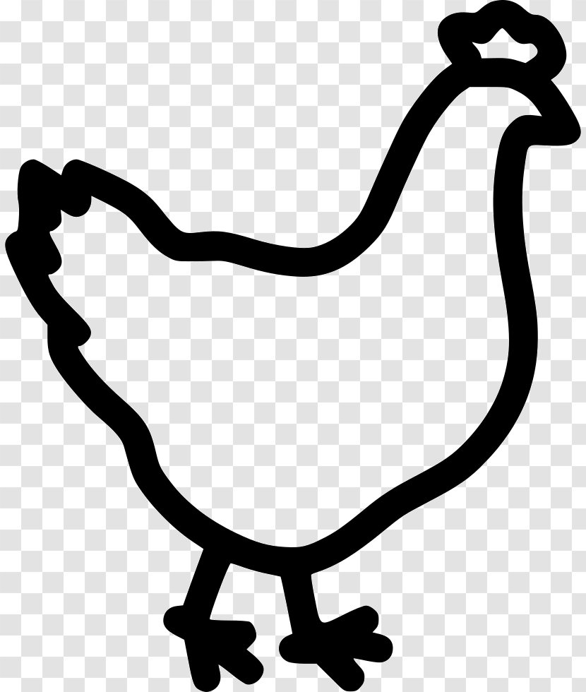 Clip Art Chicken Poultry Farming - Silhouette Transparent PNG