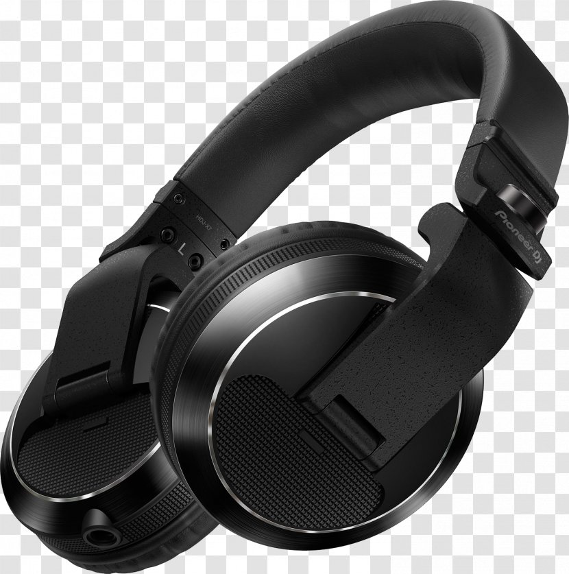 Pioneer DJ Disc Jockey Headphones Mixer Controller - Heart - Black Transparent PNG