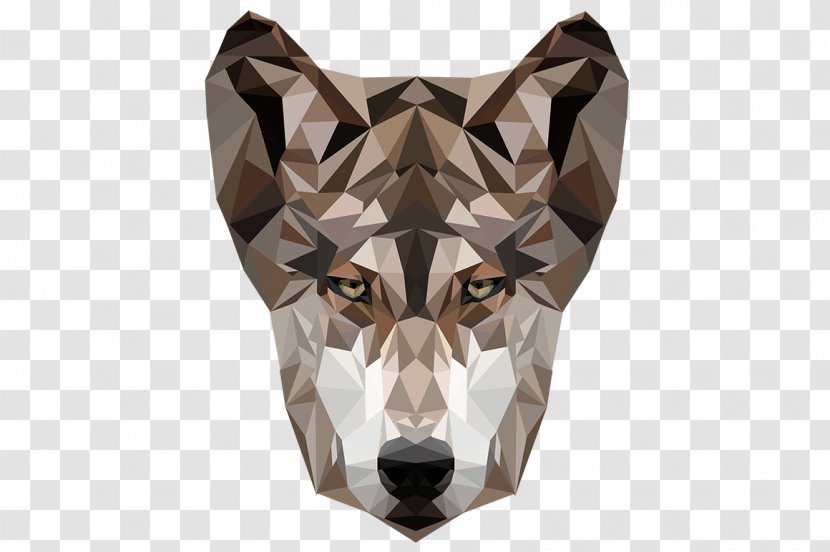 Gray Wolf Low Poly - 3d Computer Graphics - Design Transparent PNG