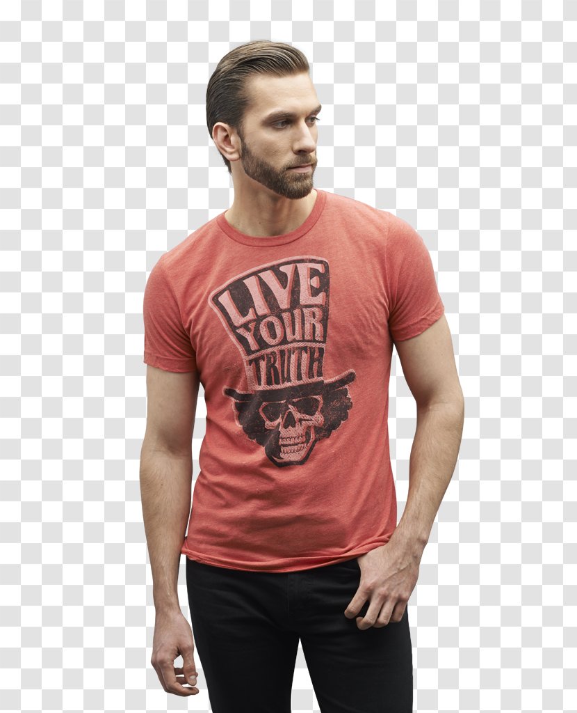 T-shirt Shoulder Sleeve Maroon - Neck - Broken Bones Transparent PNG