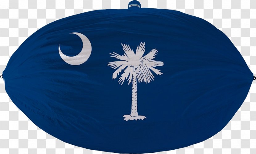 Fort Moultrie Flag Of South Carolina State North - Dakota - Blue Parachute Transparent PNG
