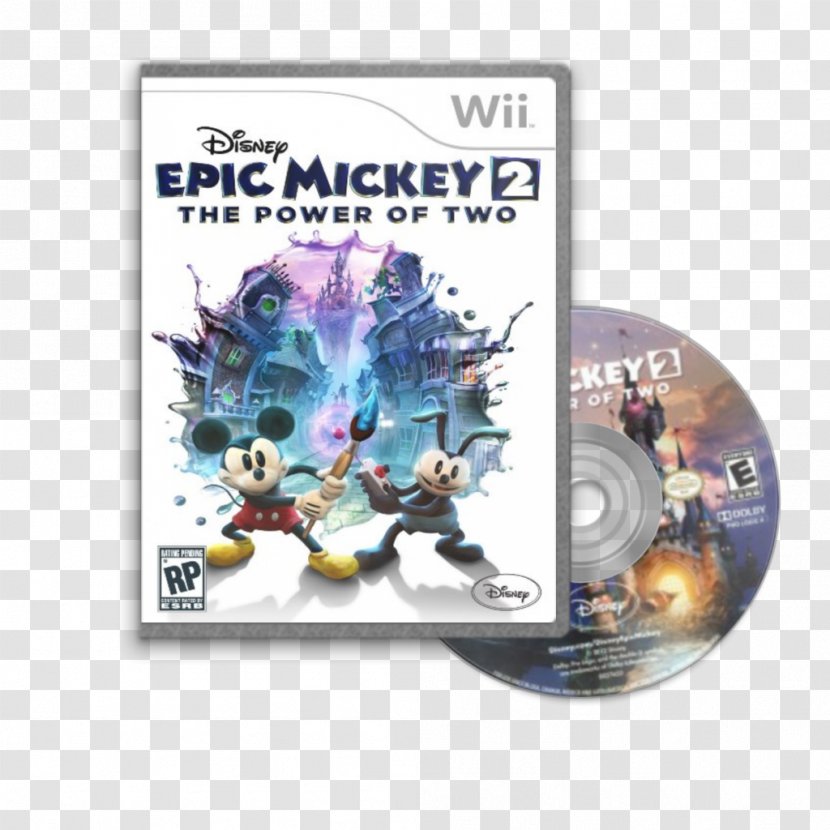Epic Mickey 2: The Power Of Two Wii World Illusion Starring Mouse And Donald Duck Transparent PNG