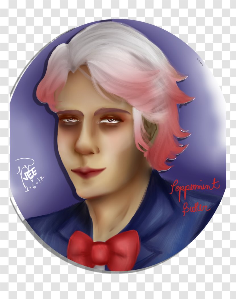 Forehead Cheek Character Jaw Fiction - Peppermint Butler Transparent PNG