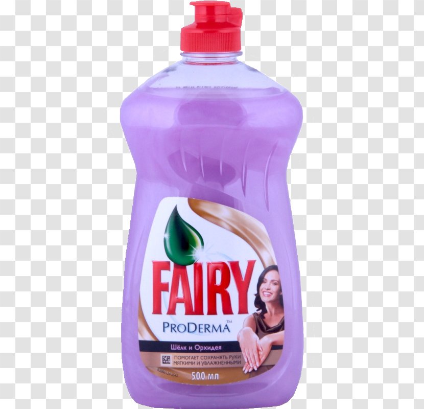 Fairy Tableware Dishwashing Liquid Detergent Transparent PNG