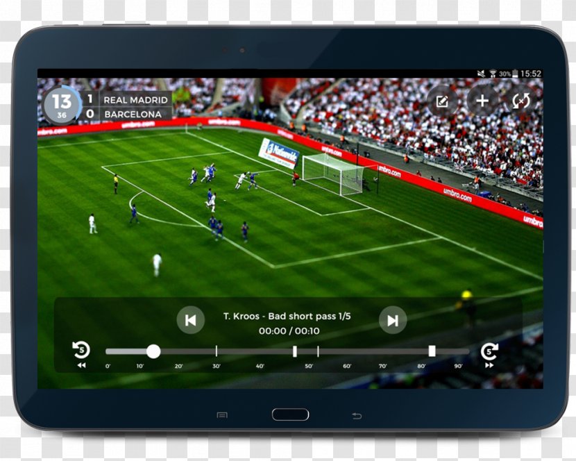 Video Game Football Display Device Transparent PNG