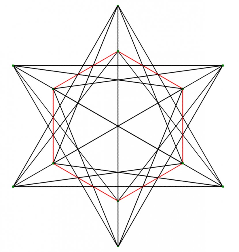 Small Stellated Dodecahedron Stellation Sacred Geometry - Drawing - Cube Transparent PNG